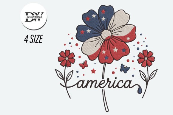 America Flower Embroidery Design: A Business Review
