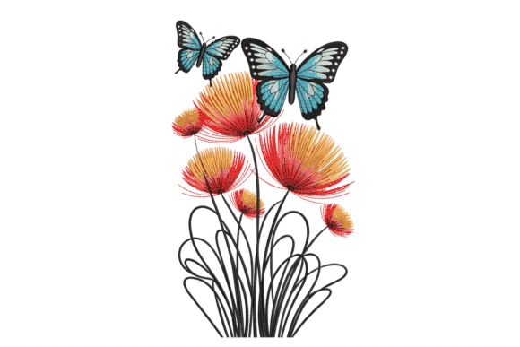 Butterflies on Firework Blooms: A Seasonal Review