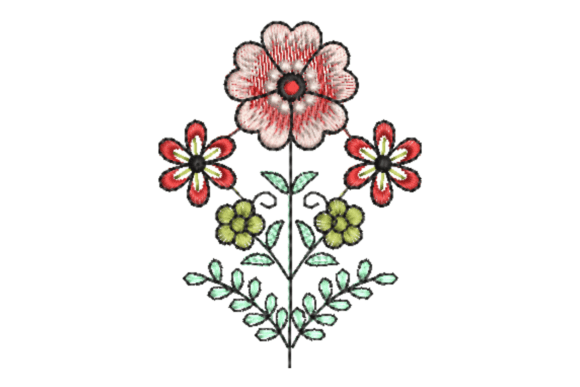 Elegant Flower Embroidery Design Review