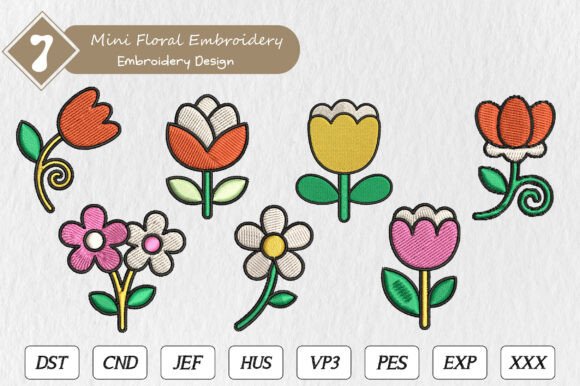 Mini Floral Embroidery Bundle: A Designer's Review
