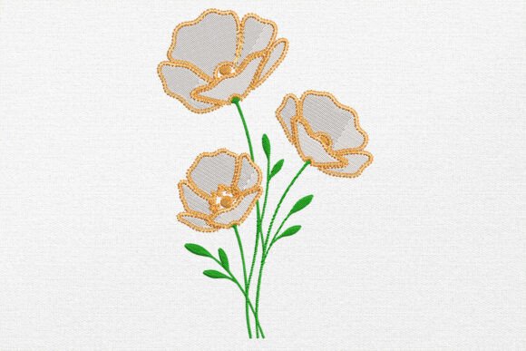 Poppy Flower Embroidery Design: A Business Review