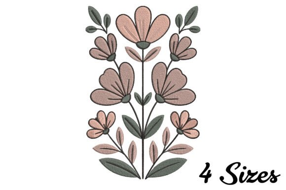 Scandinavian Floral Embroidery Design Review