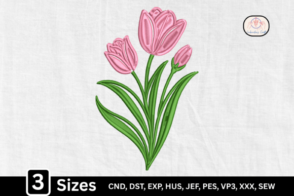 Spring Floral Bouquet Pink Tulip Design Review