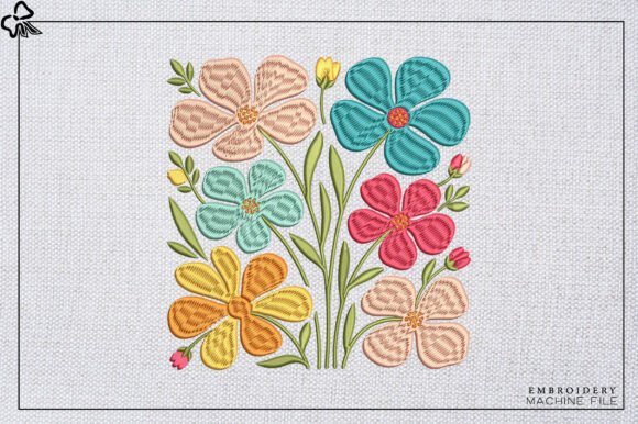 Summer Floral Bouquet Embroidery: A Designer Review