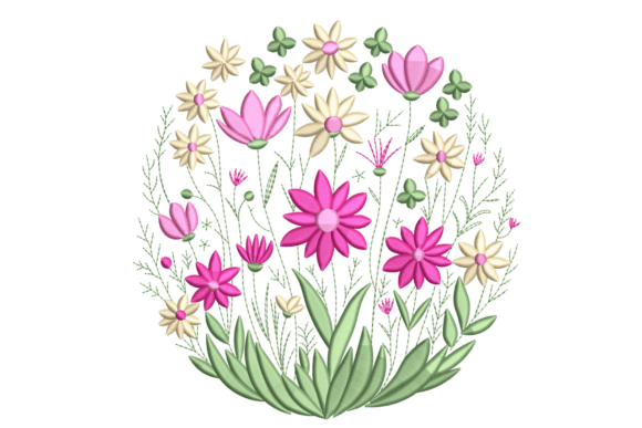 Wildflower Meadow Circle: A Seasonal Embroidery Review