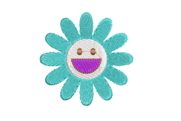 Wonderful Flower Embroidery Design for Apparel